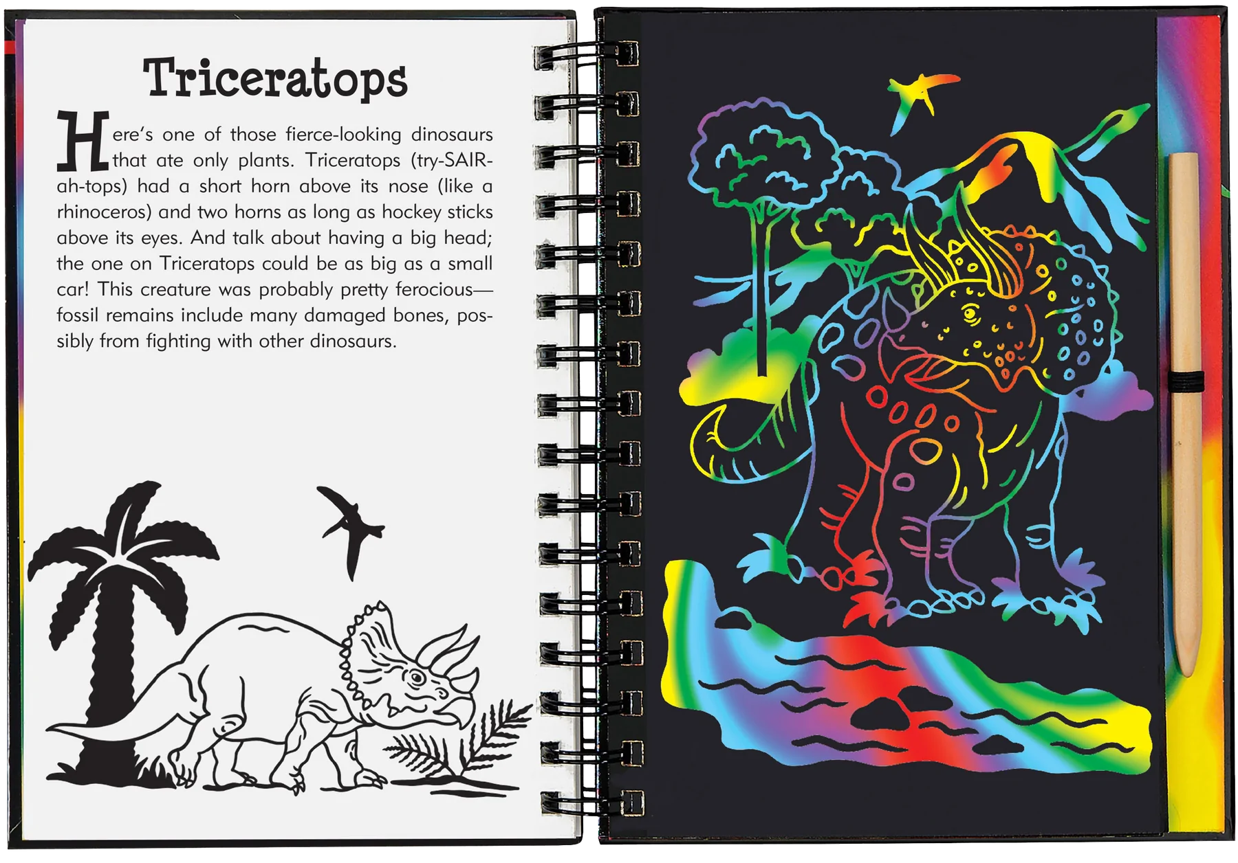 Jurassic & Beyond Scratch and Sketch