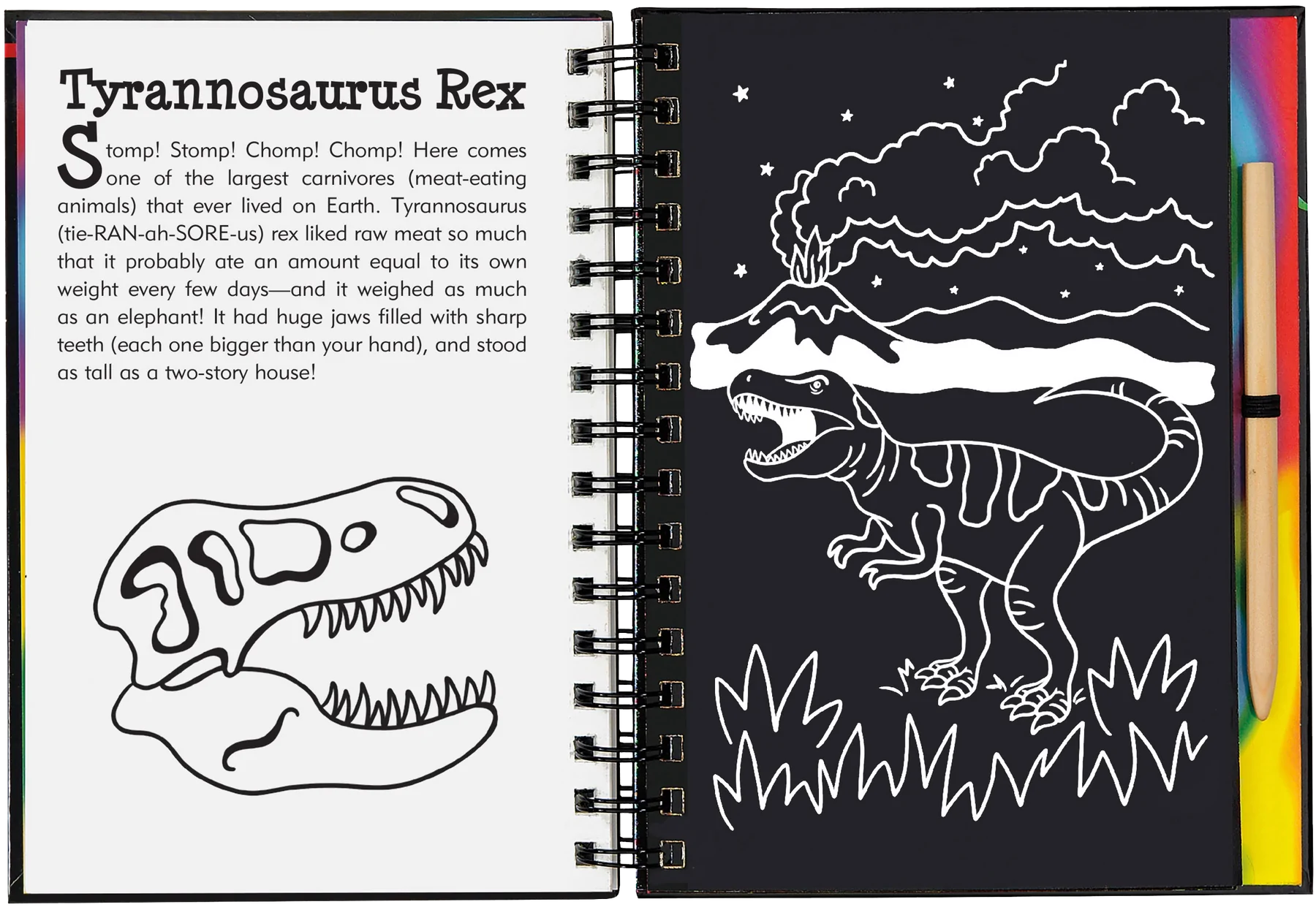 Jurassic & Beyond Scratch and Sketch