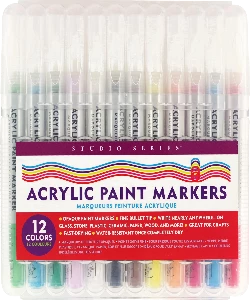 Studio Series Acrylic Paint Markers (Set of 12)