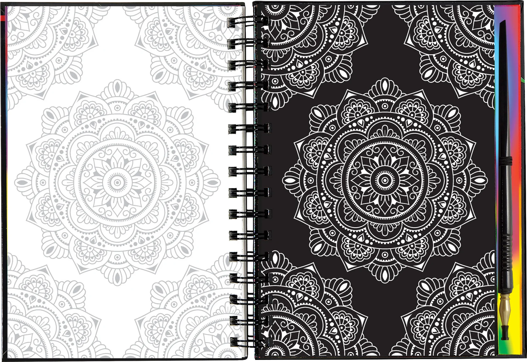 Extreme! Mandalas Scratch and Sketch