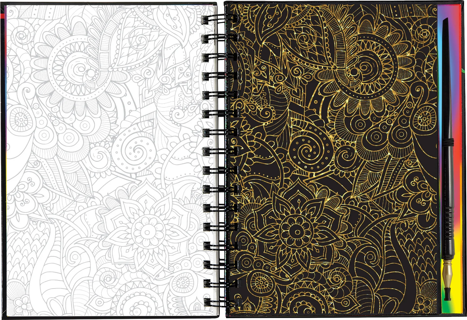 Extreme! Mandalas Scratch and Sketch