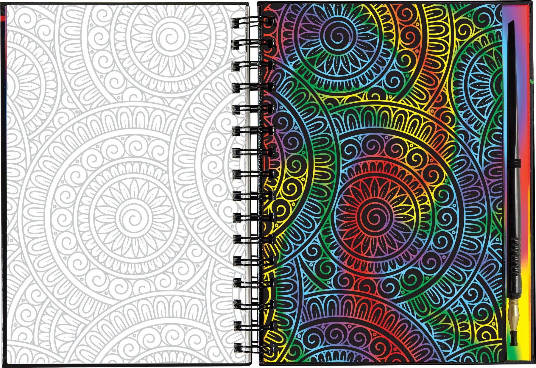 Extreme! Mandalas Scratch and Sketch