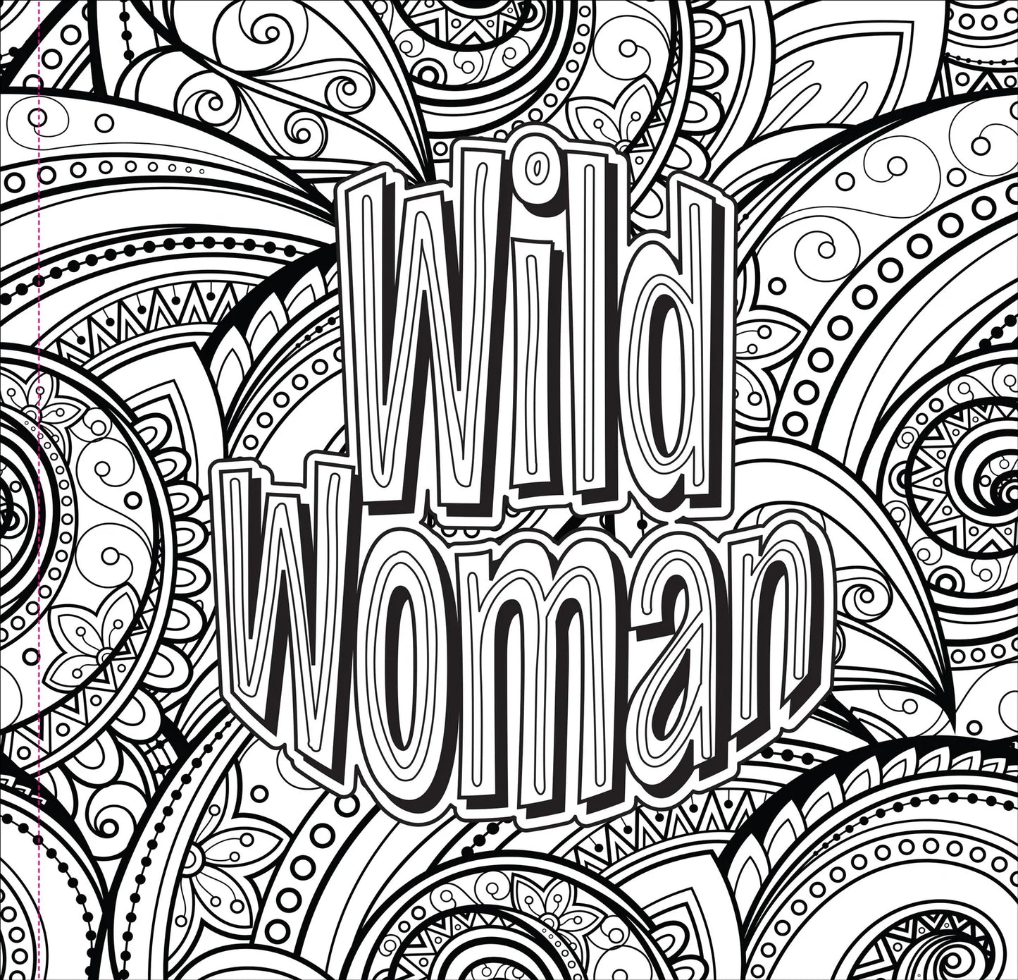 Kick-Ass Affirmations for Women Coloring Book