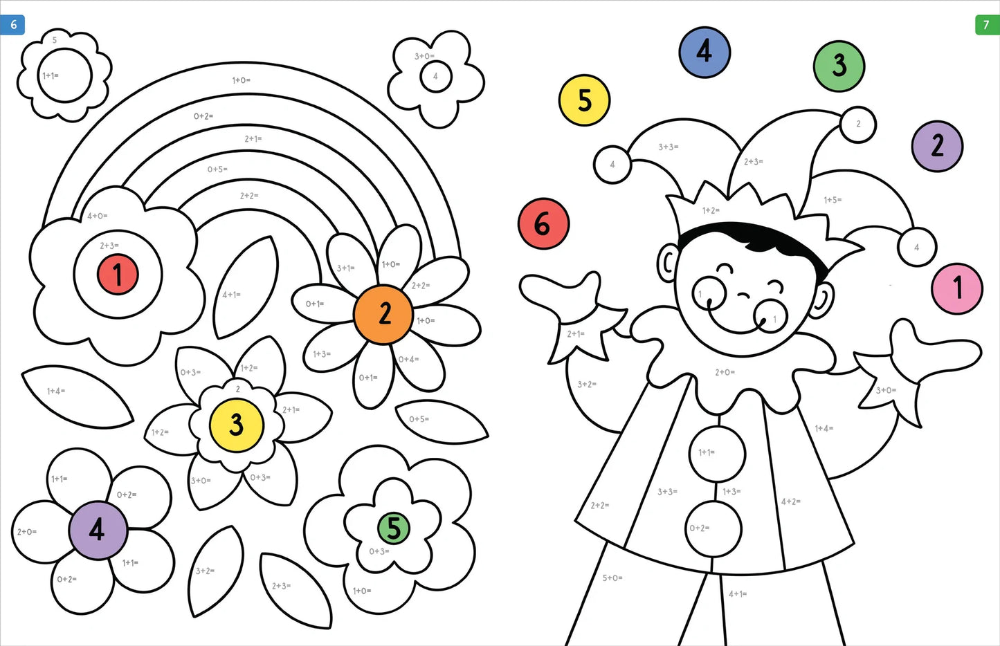 Color By Addition and Subtraction