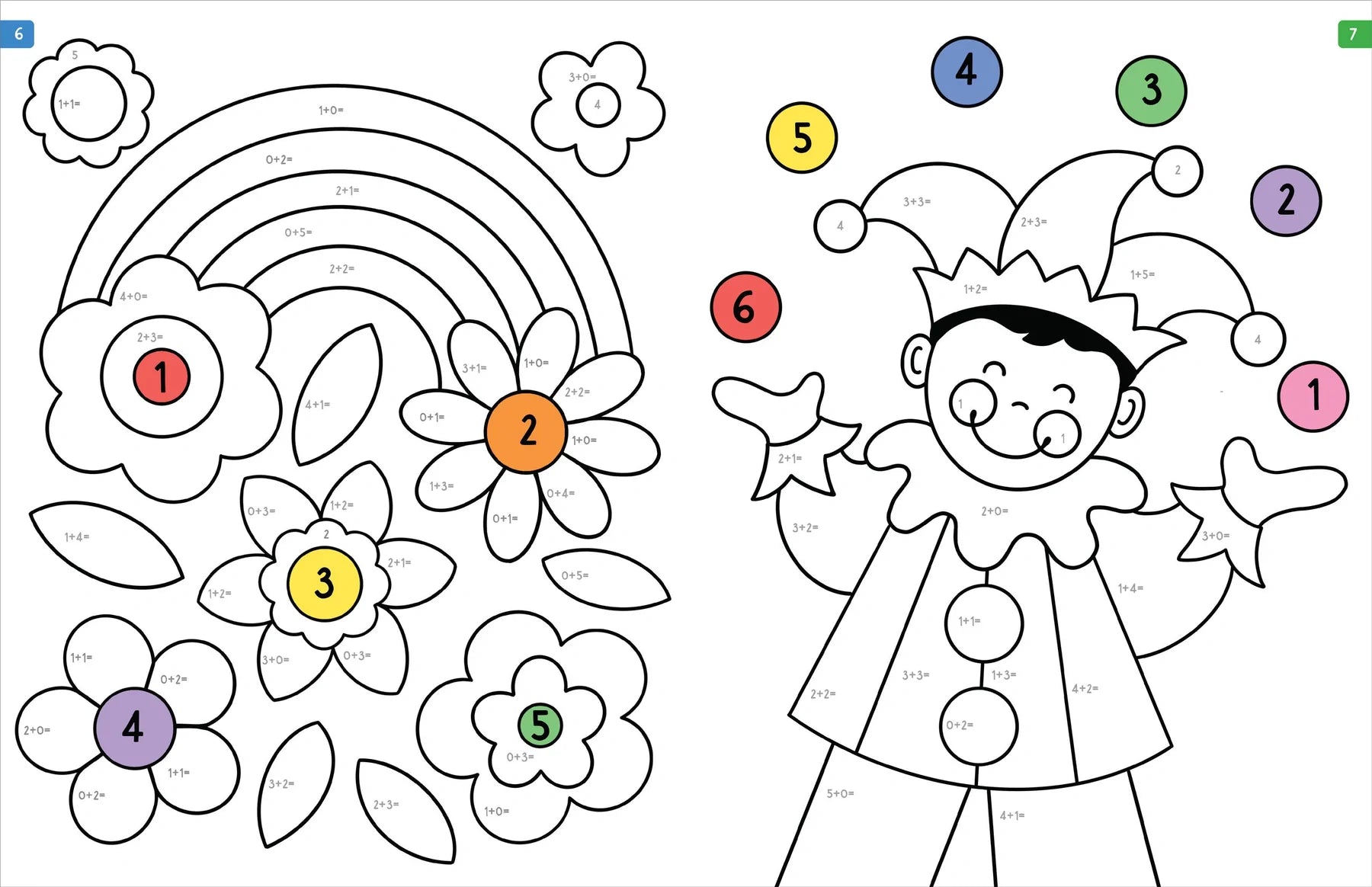 Color By Addition and Subtraction