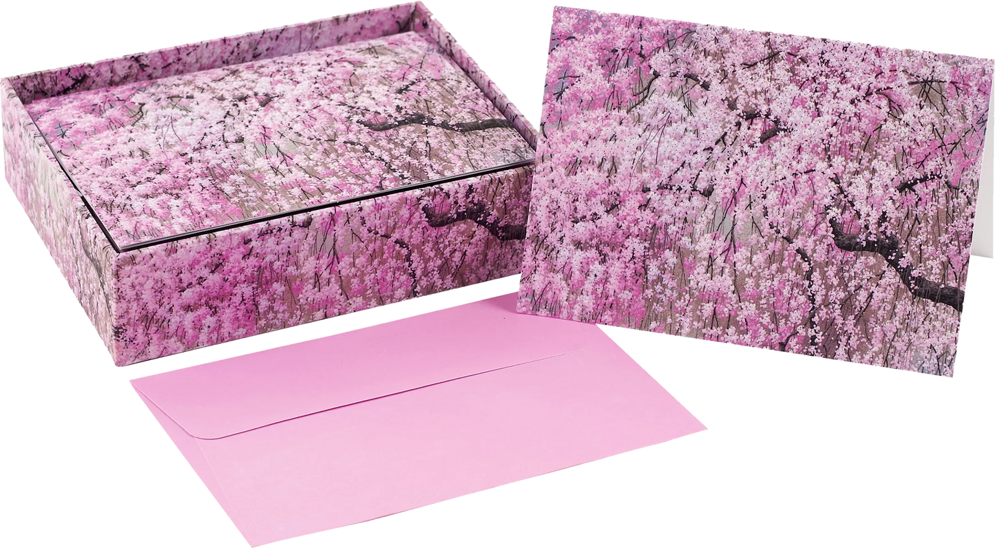 Note card Cherry blossoms