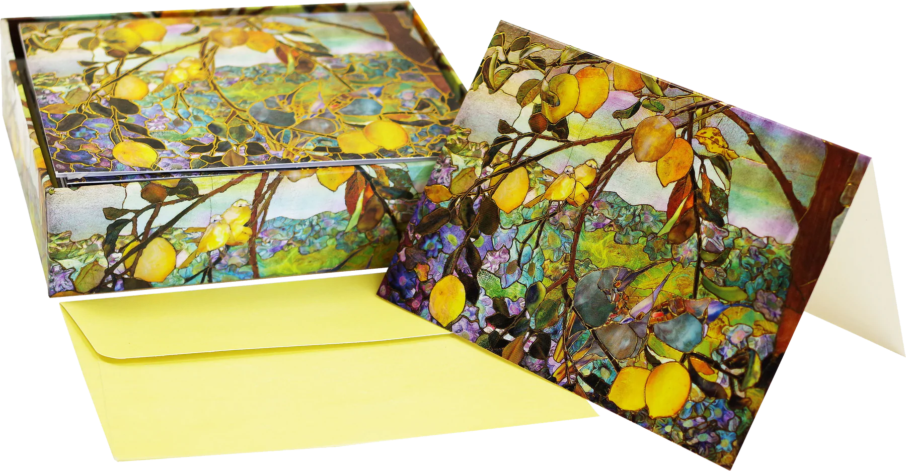 Tiffany Lemon Tree Note Cards