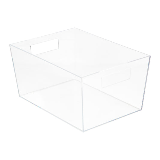 Set  de 2 cajas acrílicas Transparentes XL