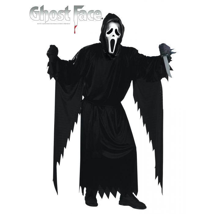 DISFRAZ ADULTO GHOST FACE GRITO