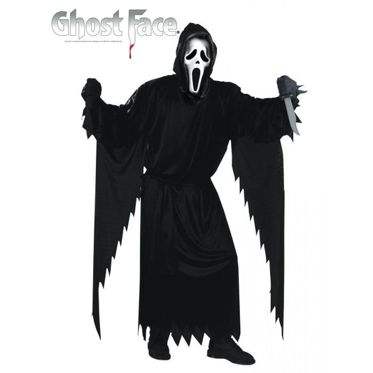 DISFRAZ ADULTO GHOST FACE GRITO