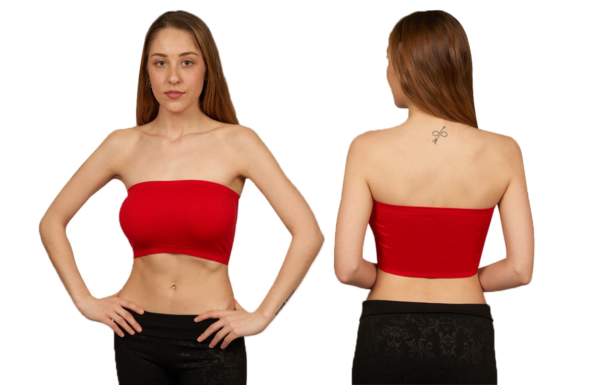 Women's Bandeau Bra in 4 Colors