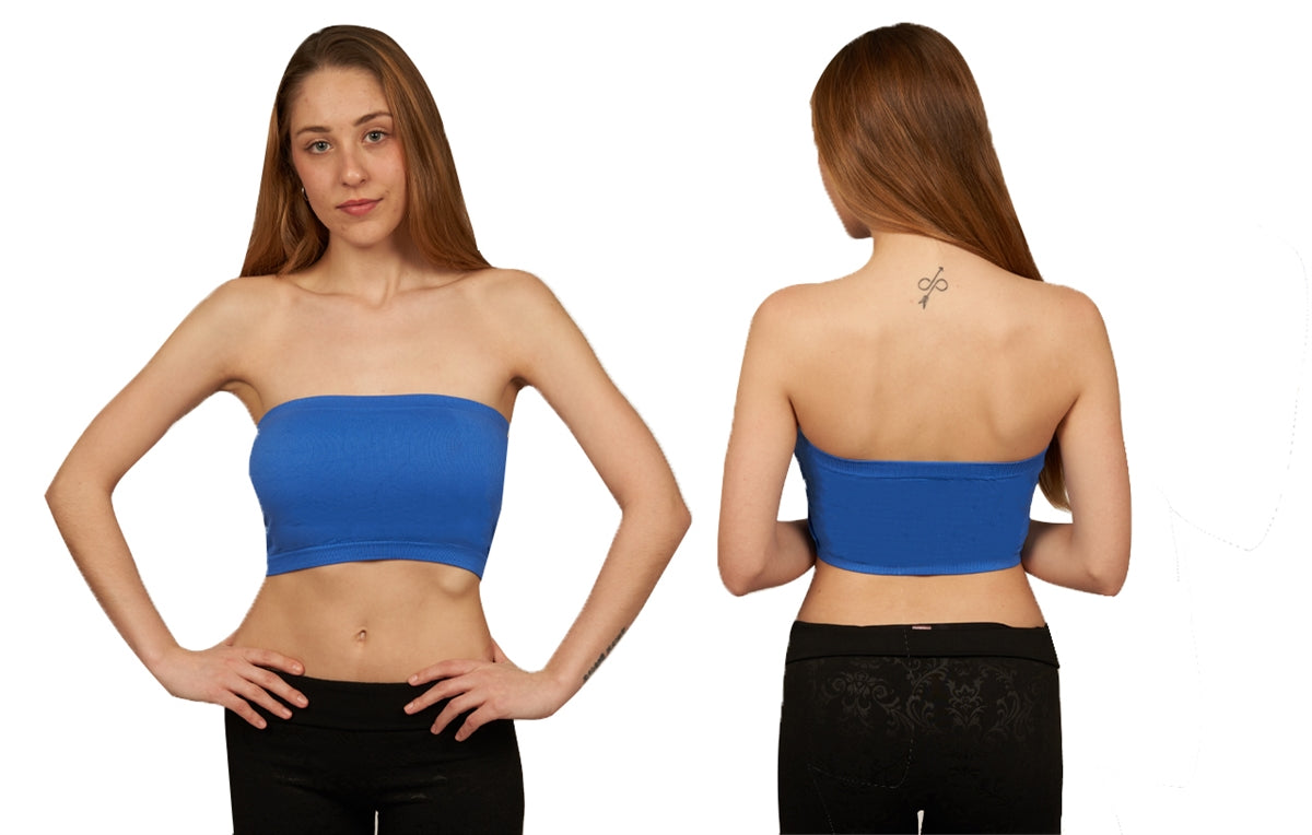 Women's Bandeau Bra in 4 Colors