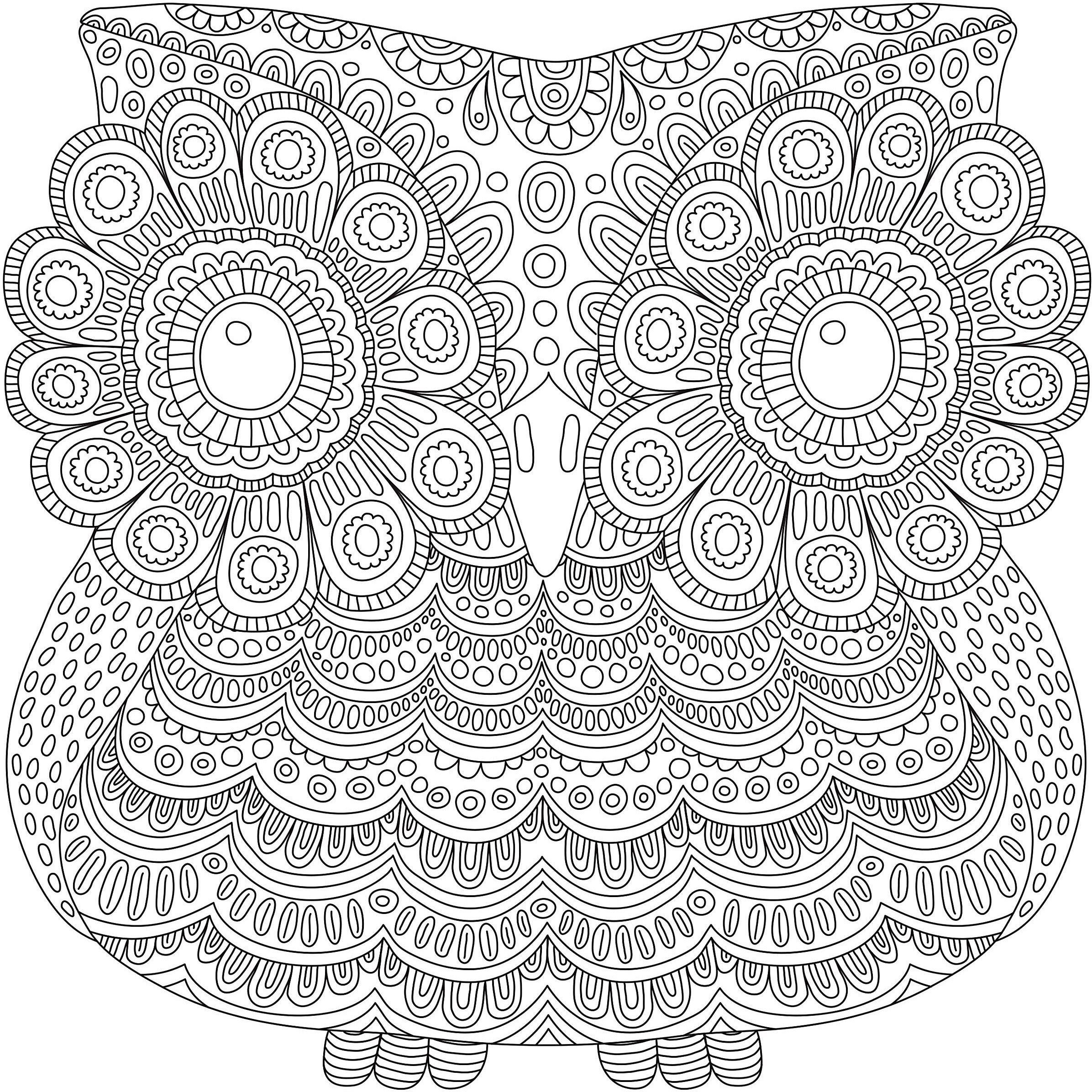 COLORING BOOK BLOOMS BIRDS & BUTTERFLIES