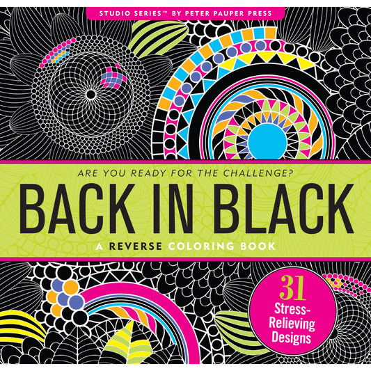 COLORING BOOK BACK IN BLACK