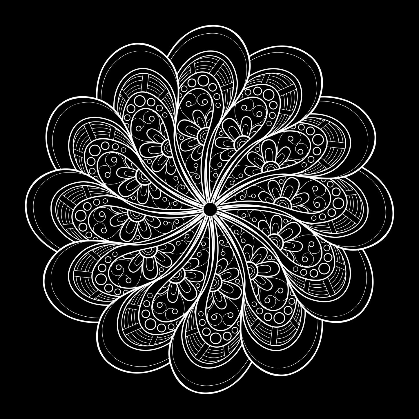 COLORING BOOK BACK IN BLACK