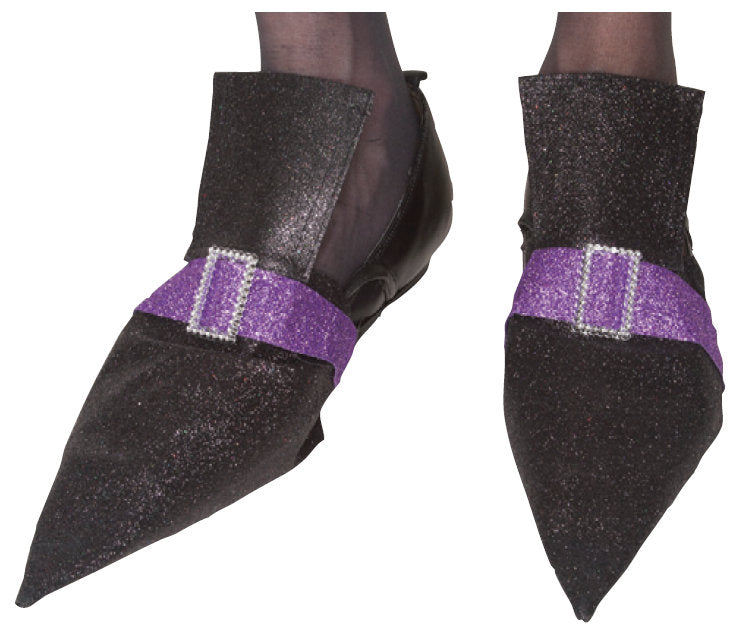 Black Glitter Shoe Cover