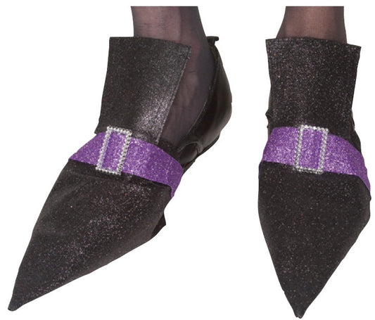 Black Glitter Shoe Cover