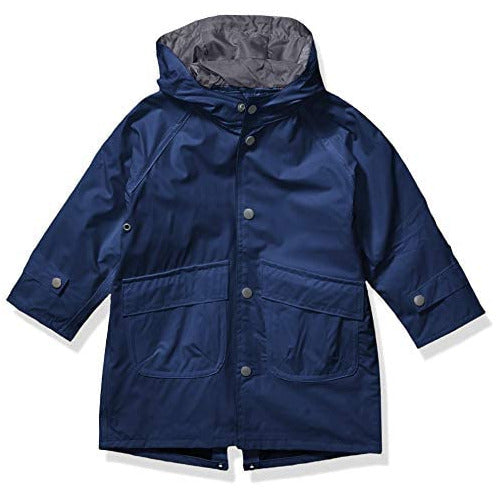 Chaqueta de lluvia Azul marino