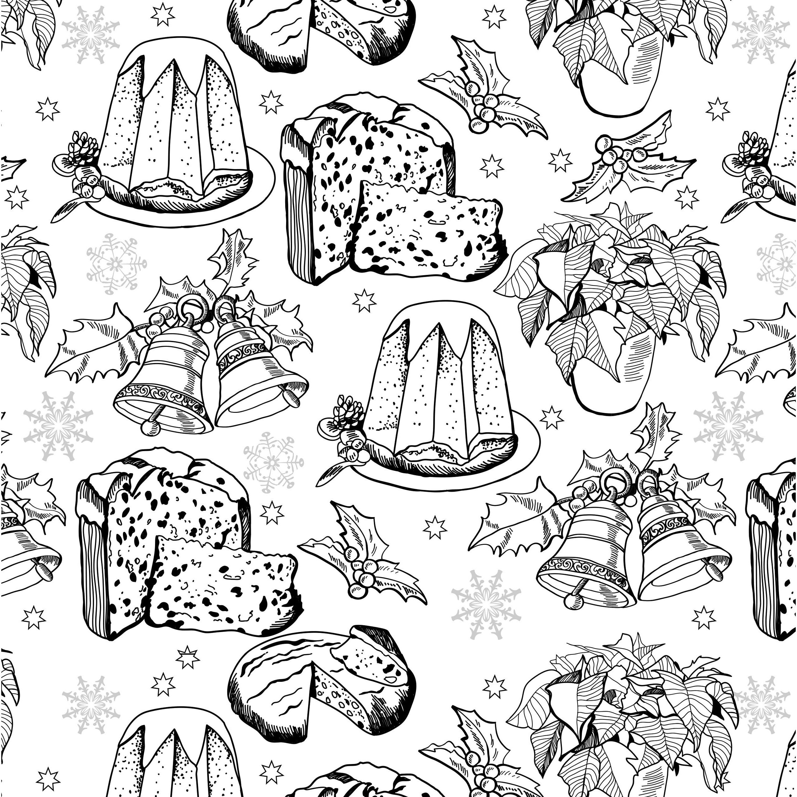 COLORING BOOK CHRISTMAS DESIGNS