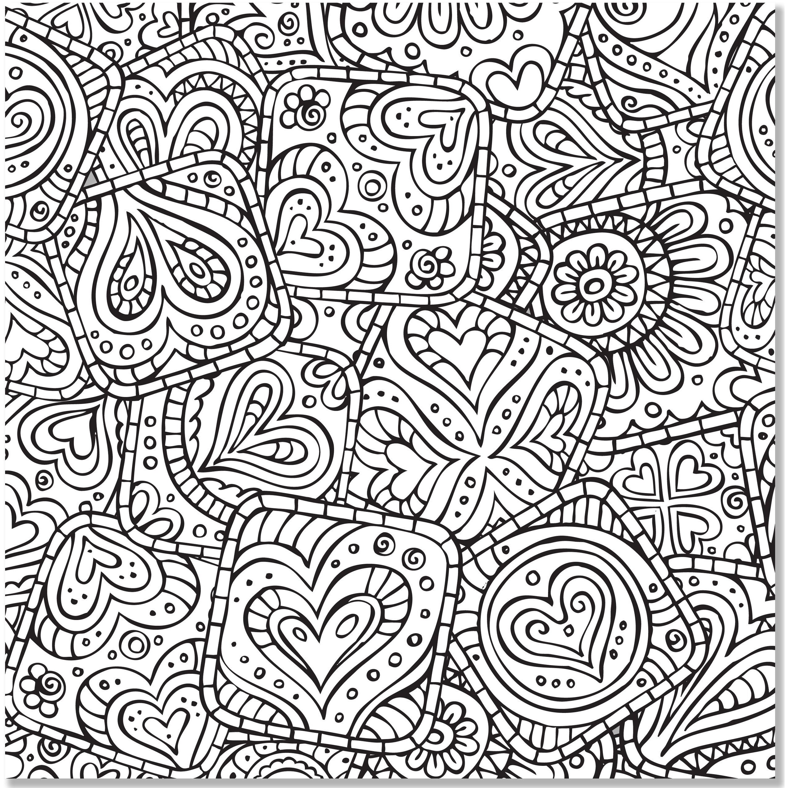 COLORING BOOK DOODLE DESIGNS