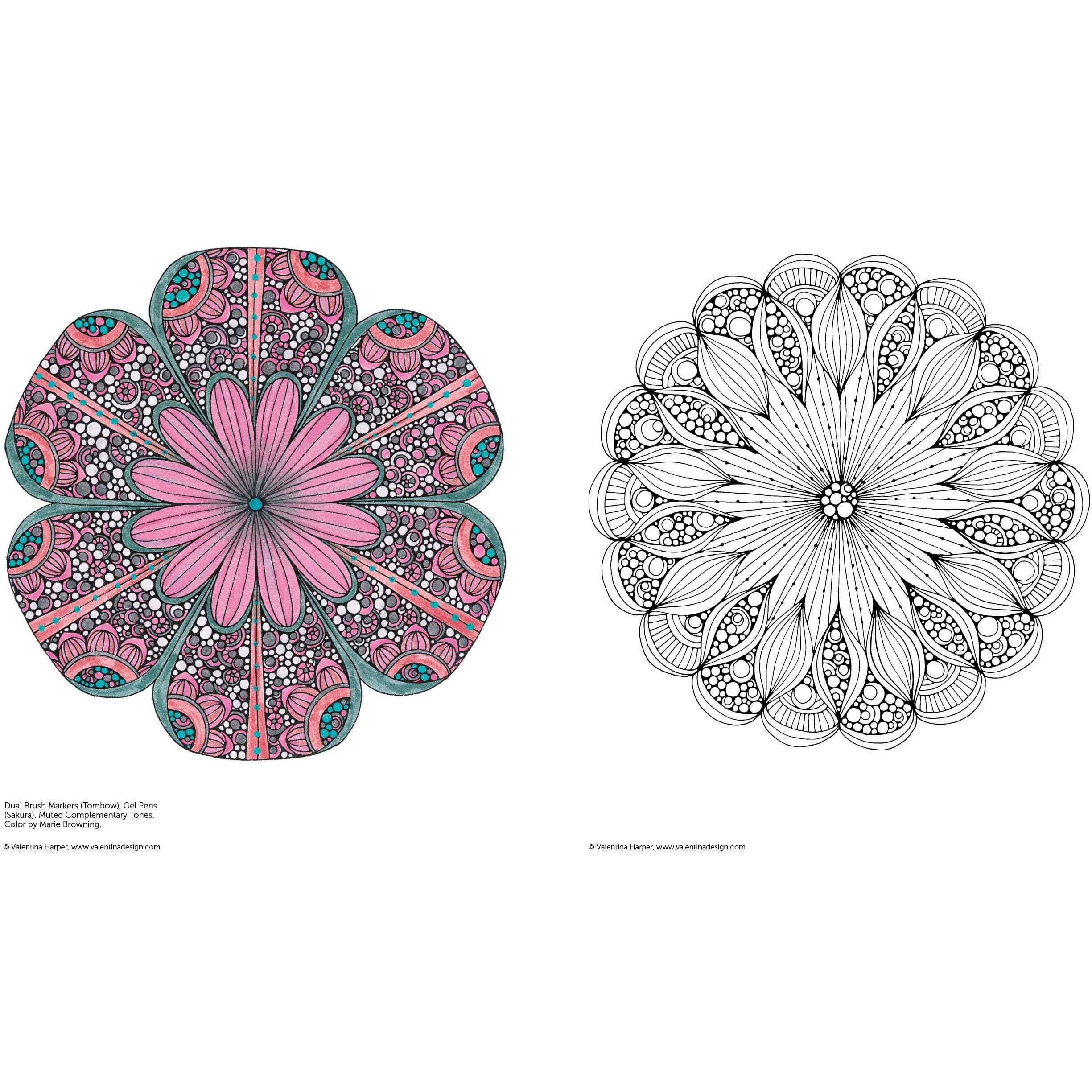 COLORING BOOK MANDALAS