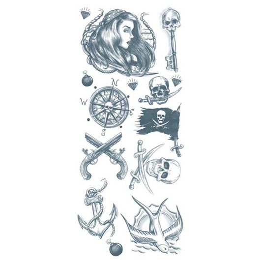 Character tattoos Buccaneer