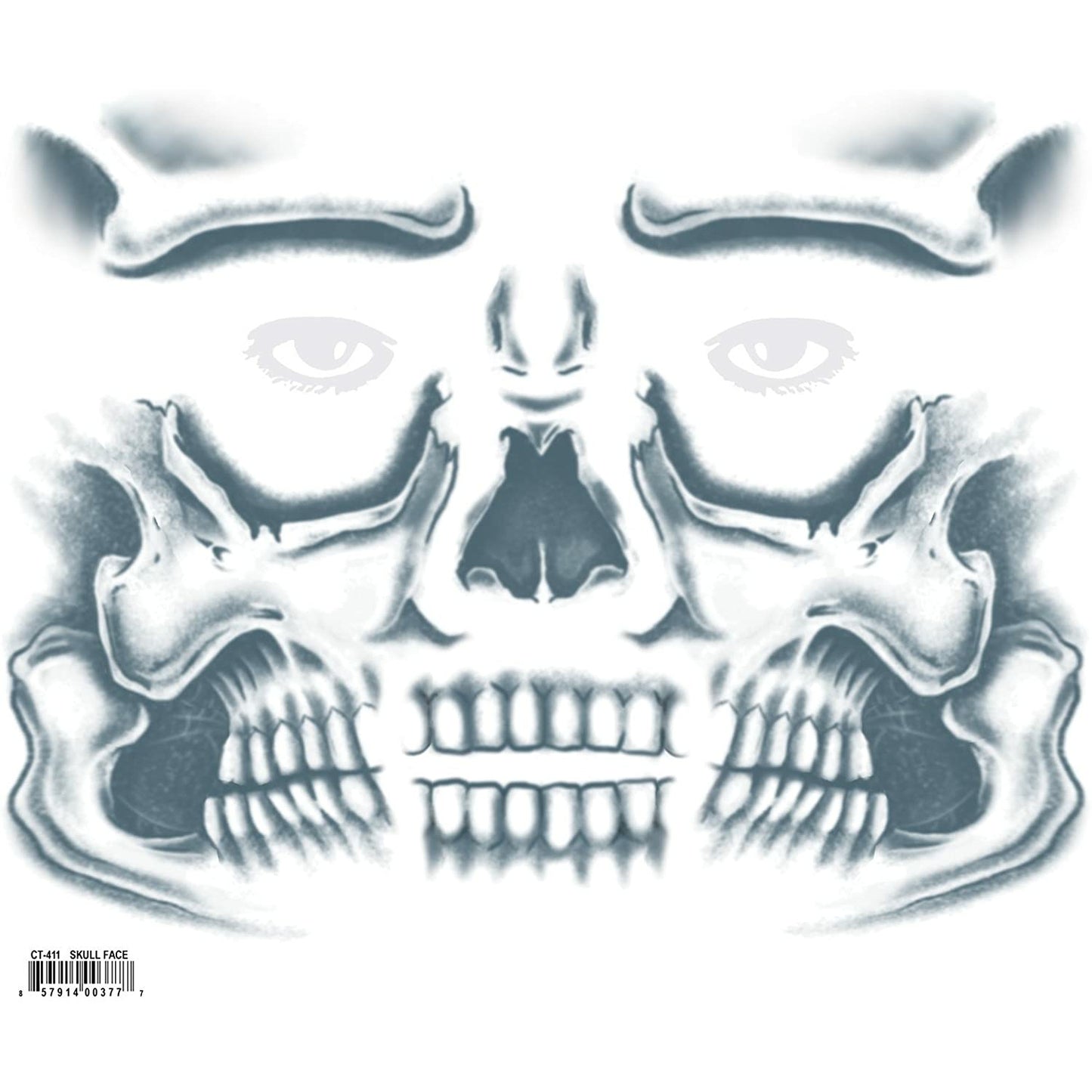 Face tattoos Skull
