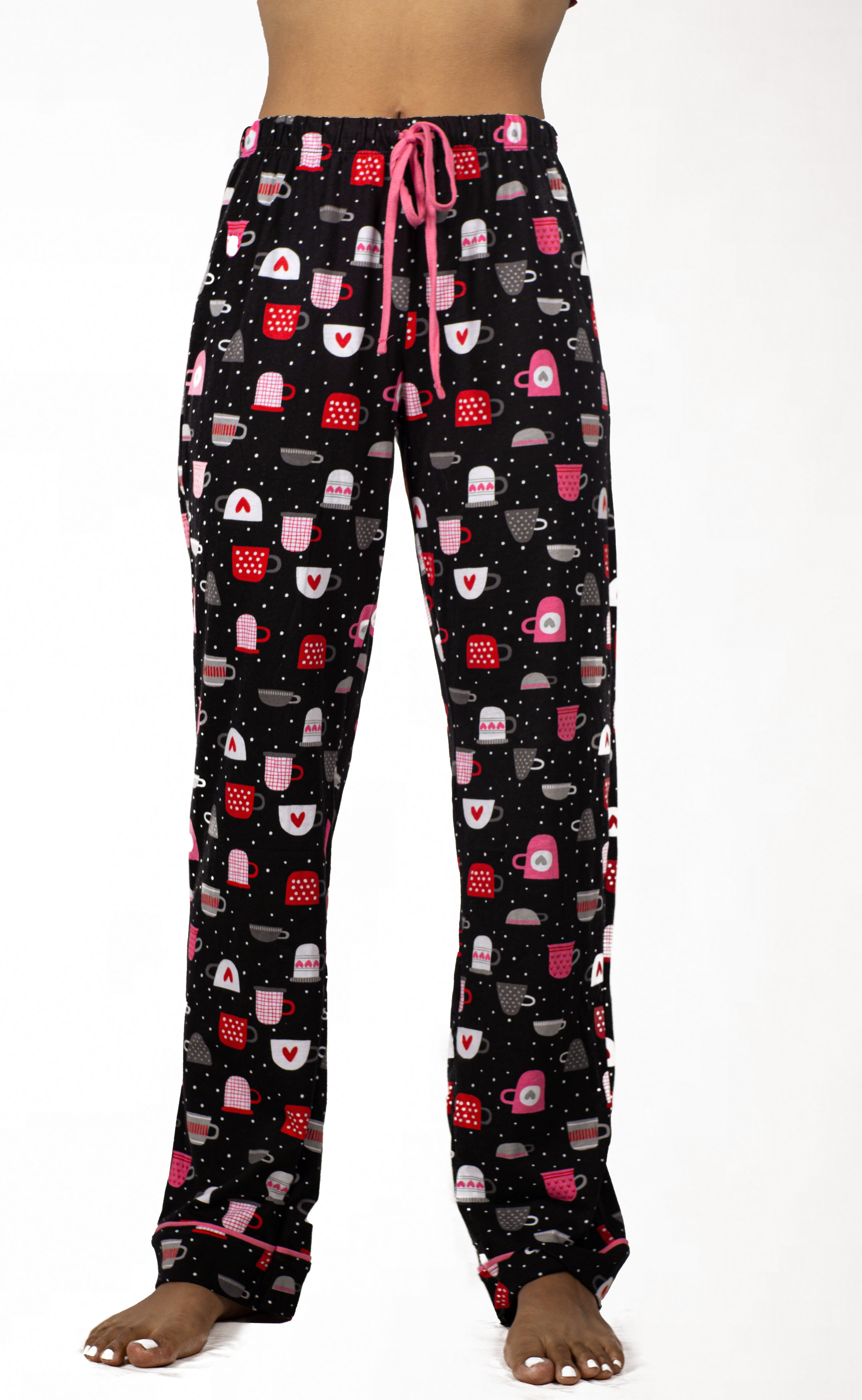 Separate pant Negro con tazas