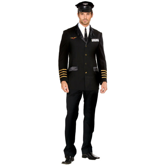 DISFRAZ DE HOMBRE CAPITÁN MILES HIGH