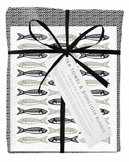 BUNDLE -  BLACK LEAVES - SARDINE