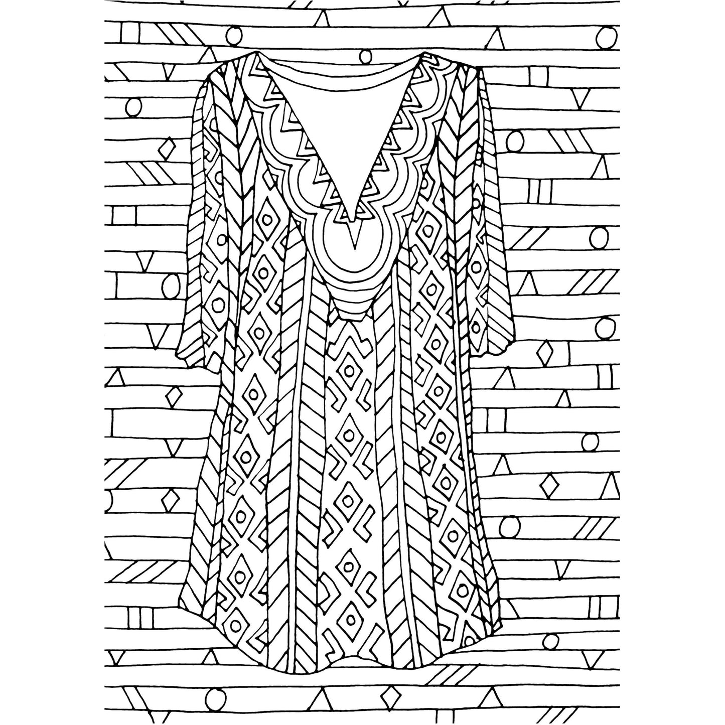 COLORING BOOK FASHION 5" X 7"
