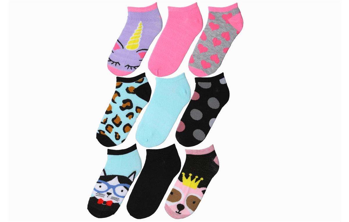 Women's 3 Pair Ankle Socks