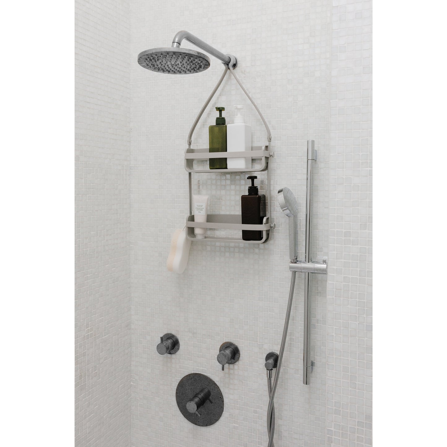 Flex Shower Caddy Grey