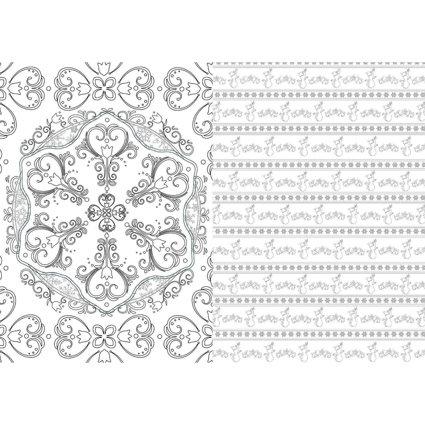 ART OF COLORING FROZEN