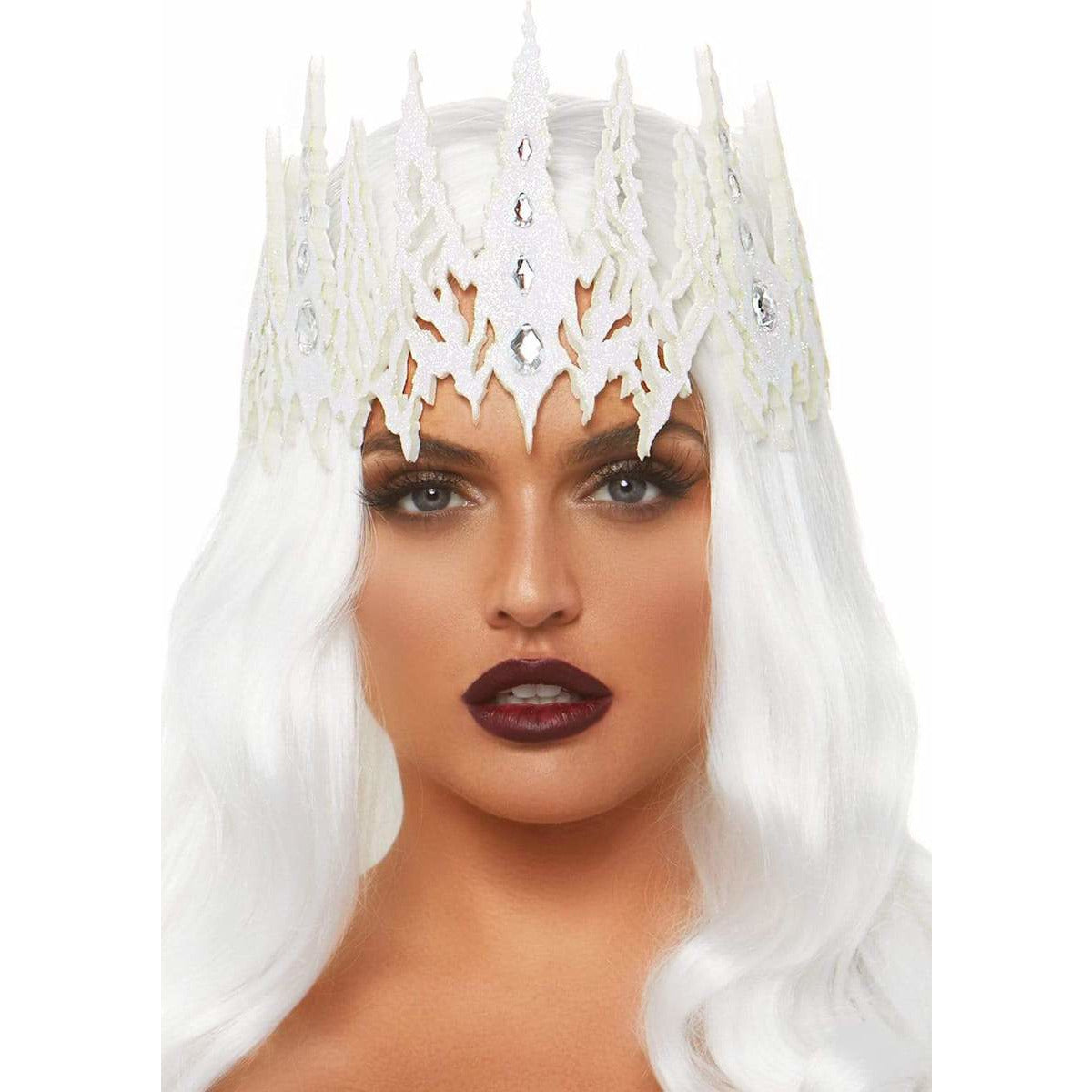 GLITTER DIE CUT JEWELED CROWN