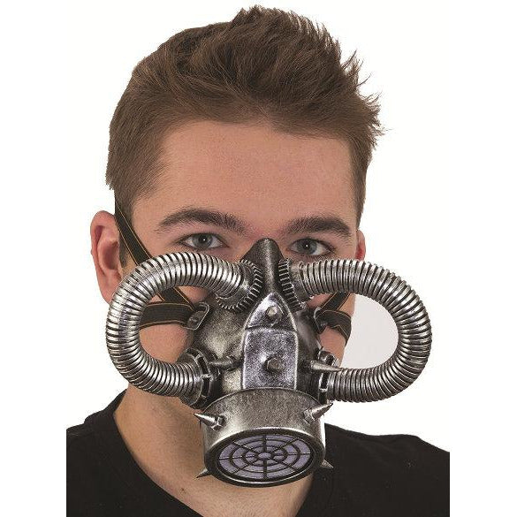 PLASTIC STEAMPUNK GAS MASK