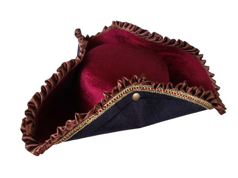 Hat-Deluxe tricorn pirate hat