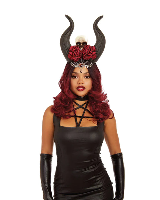 Horn & Skull Headpiece