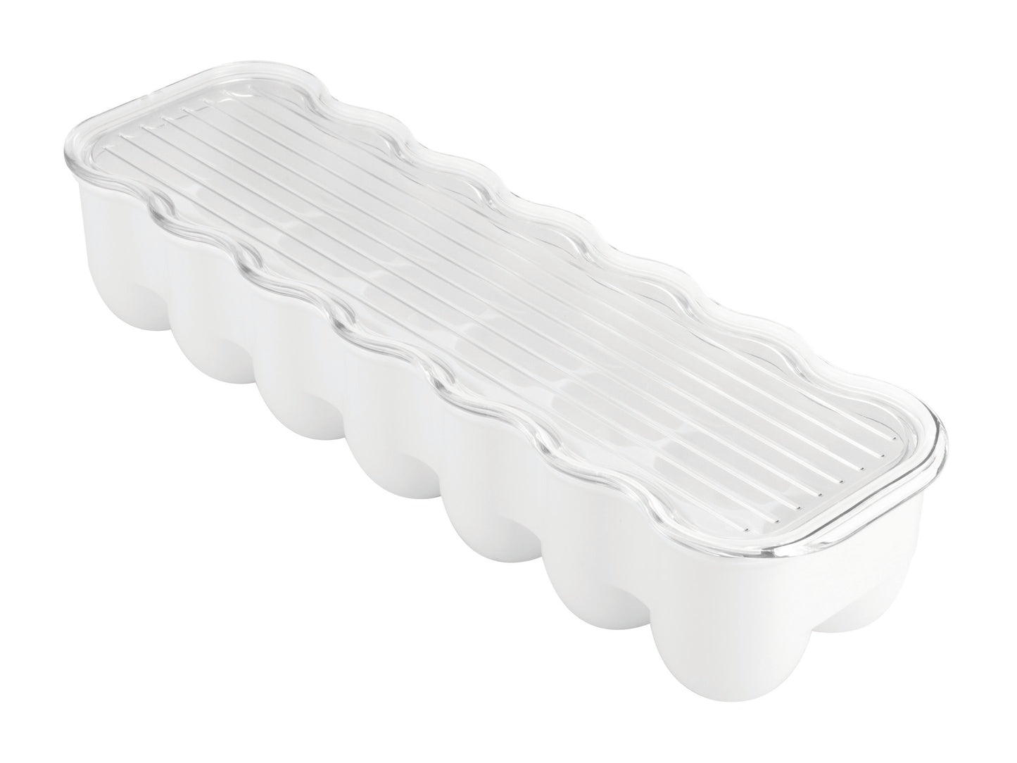 White/Clear Fridge Binz Egg Holder