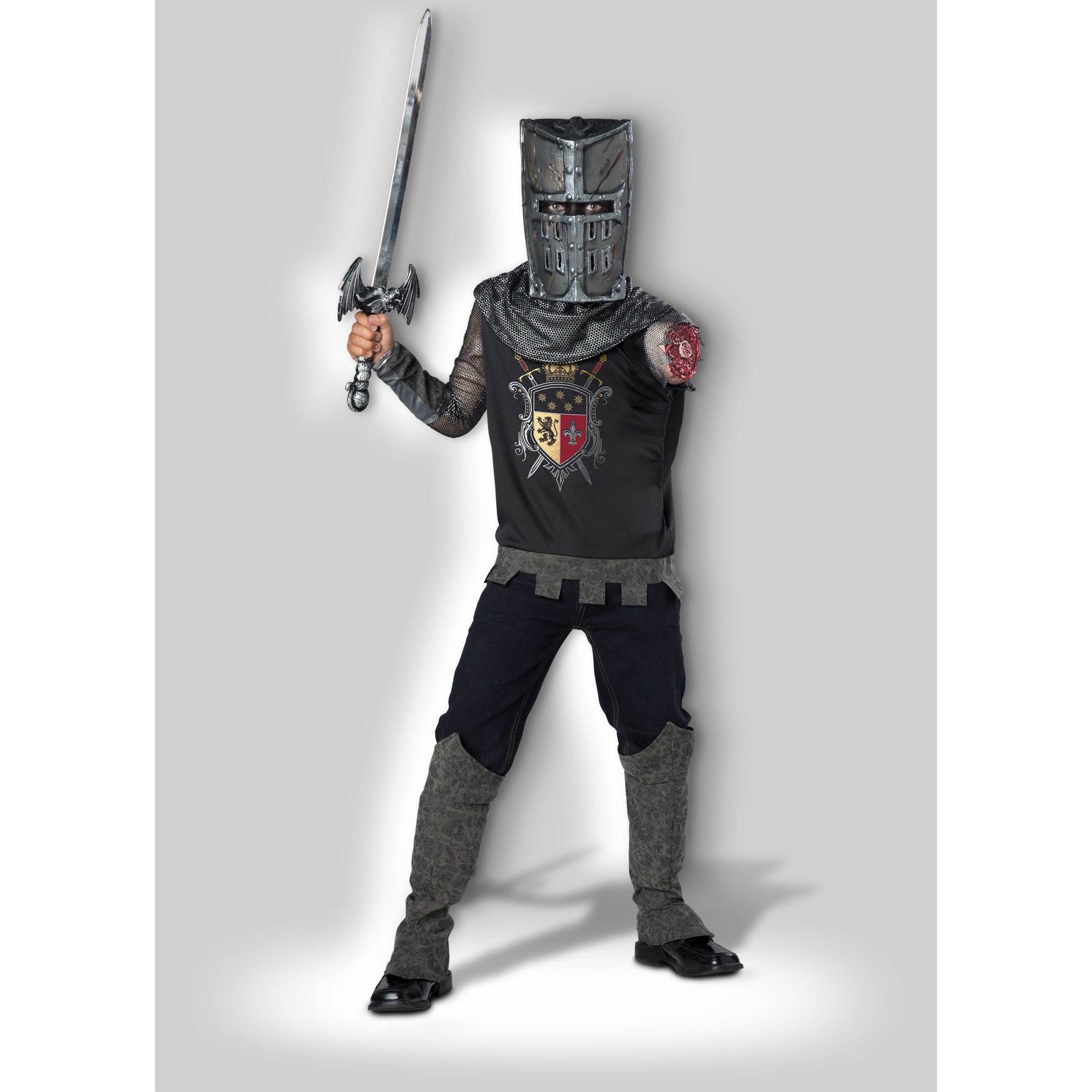 BLACK KNIGHT BOY COSTUME