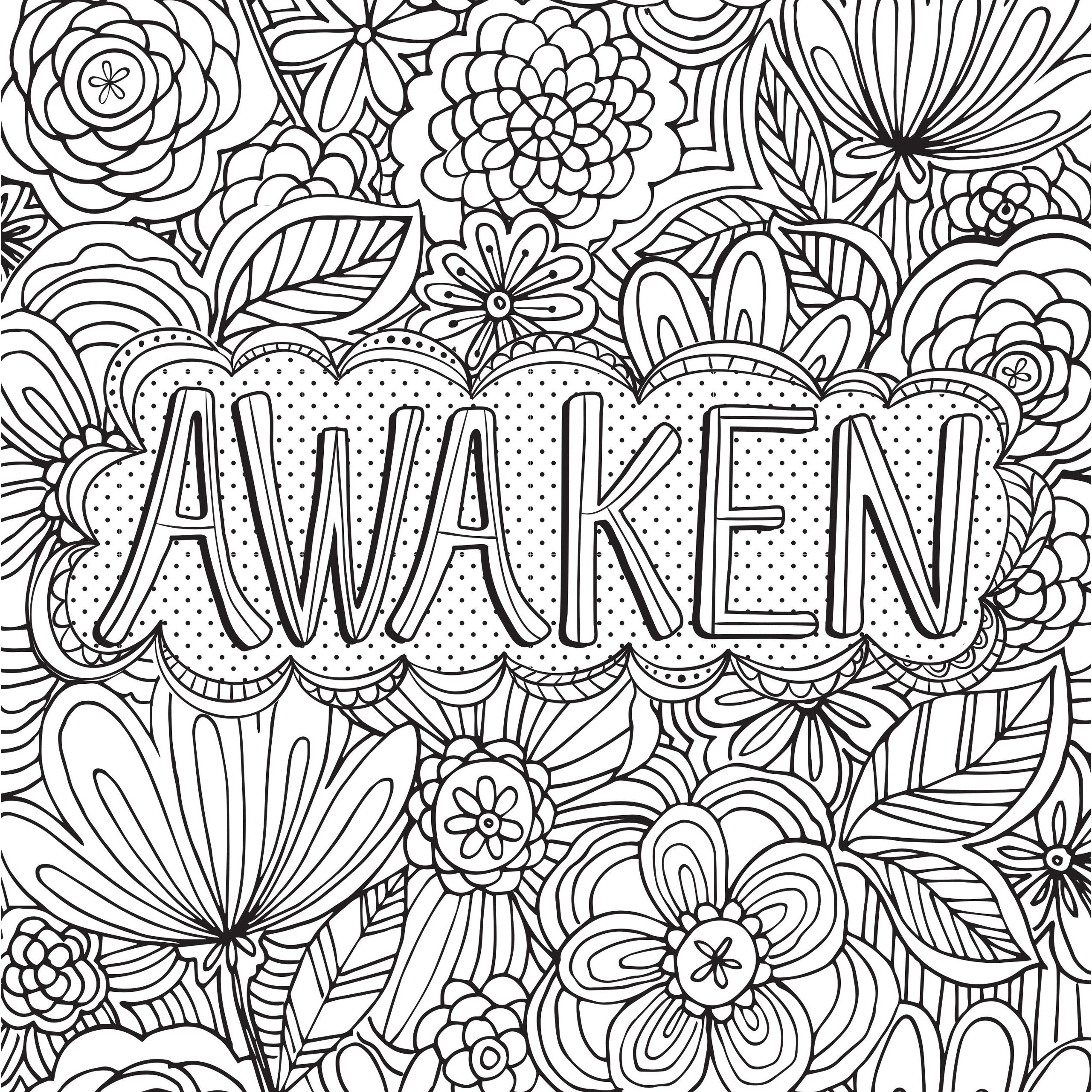 COLORING BOOK JOYFUL INSPIRATIONS