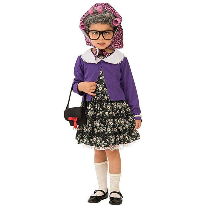 DISFRAZ DE NIÑA DE ANCIANITA