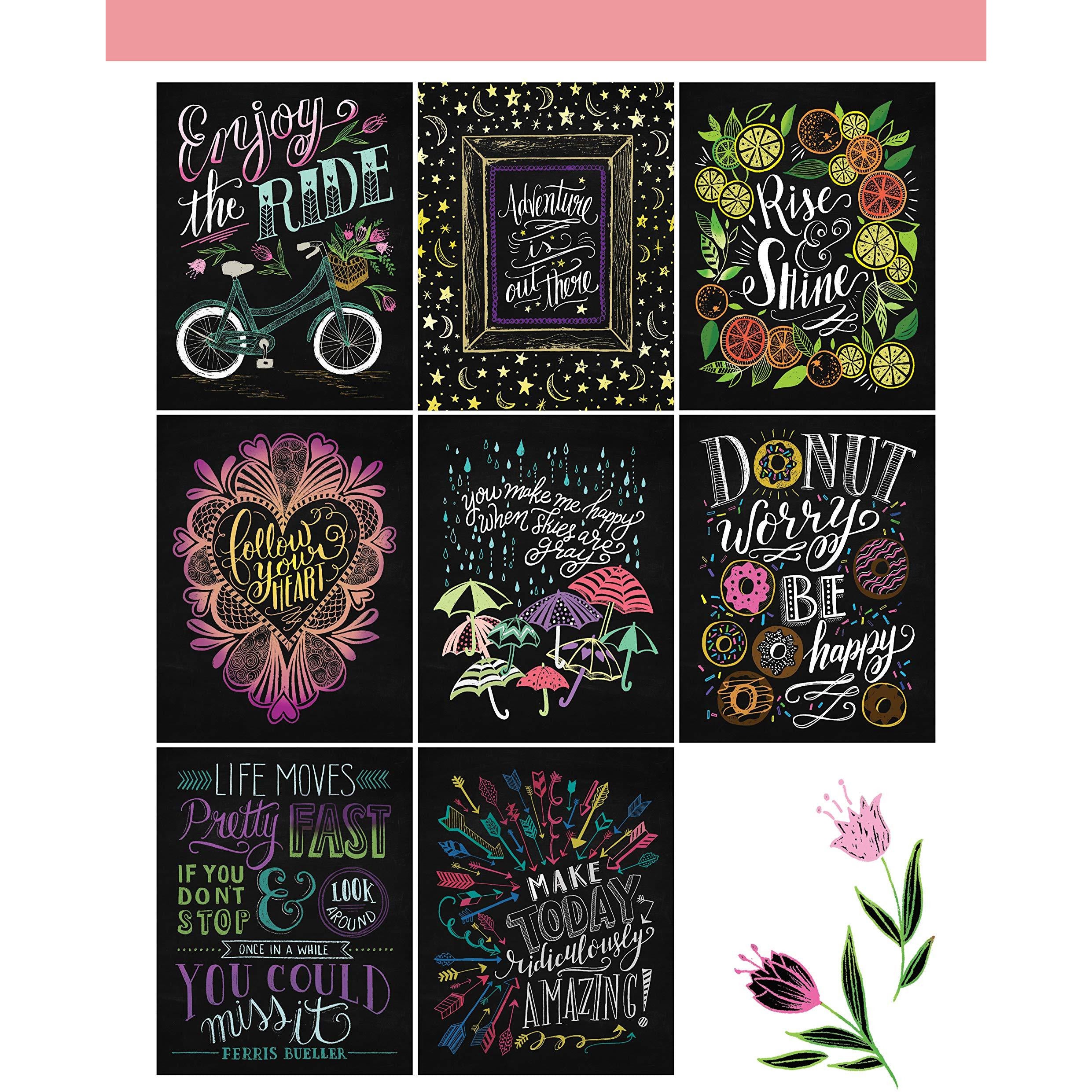 COLORING BOOK CHALK STYLE EXPRESSIONS