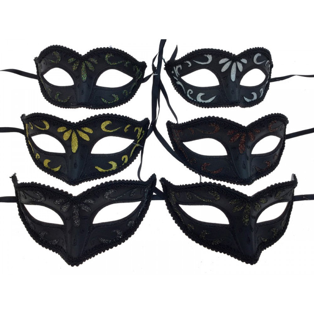 Venetian Styled Blackmasks