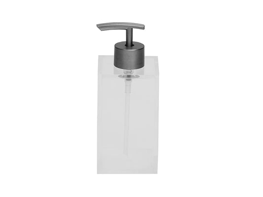 WHITE SOAP PUMP CLEAR