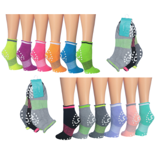 Calcetines De Tobillo De Yoga Para Mujer