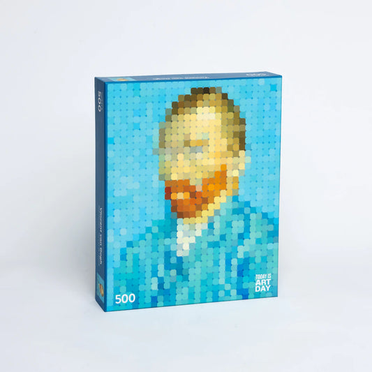Van Gogh - Pixel Art - Puzzle 500 Pieces