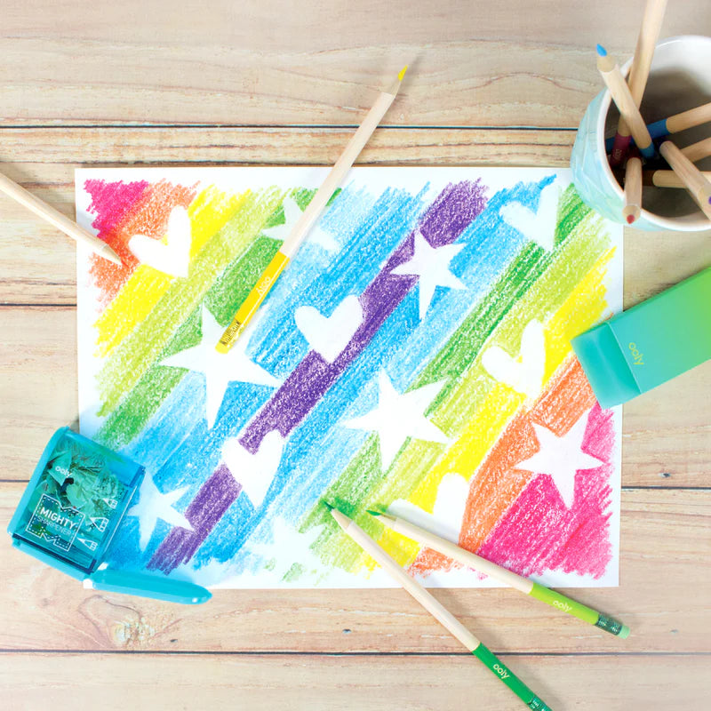 unmistakeables erasable colored pencils