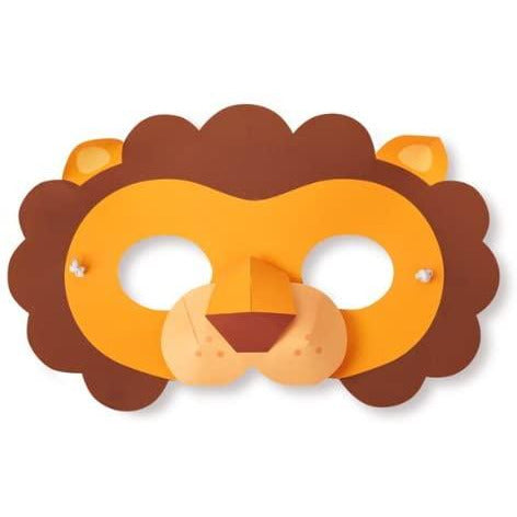 ZOO ANIMAL MASKS SET OF 4