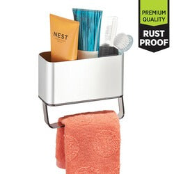AFFIX METRO ULTRA SHOWER ORGANIZER WITH WASH CLOTH BAR